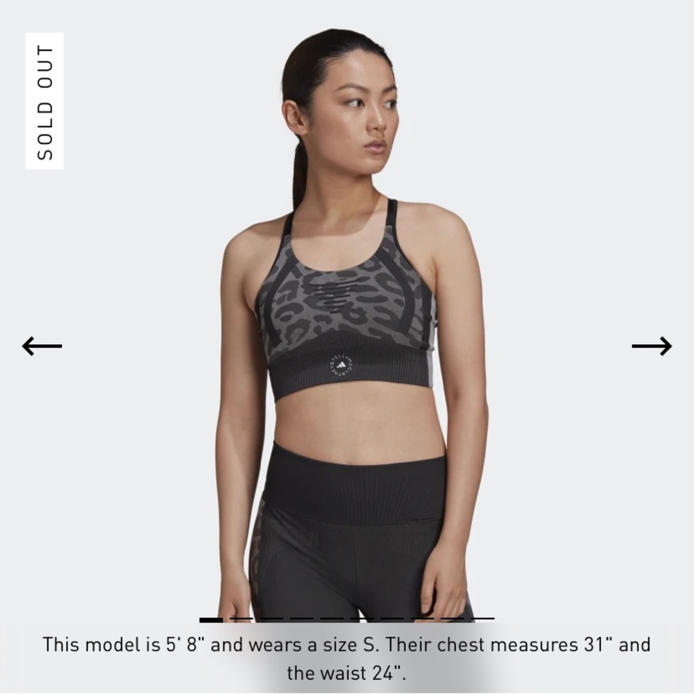 ADIDAS BY STELLA MCCARTNEY TRUEPURPOSE SPORT BRA